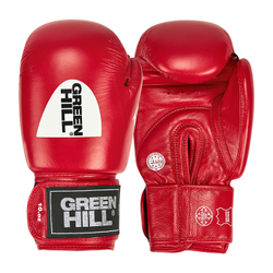 BGT-2010w Боксерские перчатки TIGER WAKO Approved красные