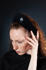 Кокошник бархатный Сказки тёмной стороны «Череда»