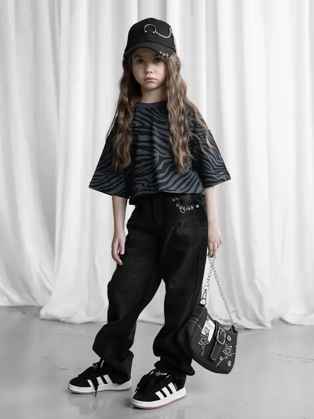 Футболка для девочки подростка оверсайз