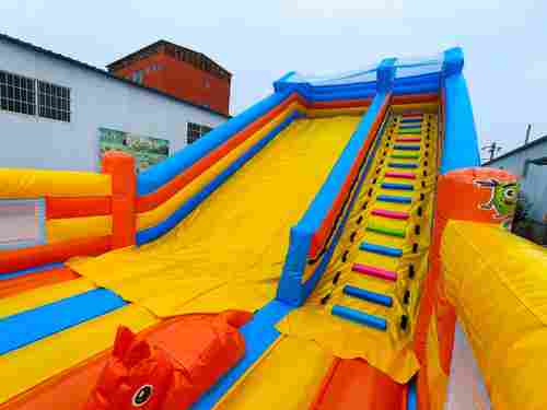 Надувной батут-горка «Супер-волна ST» 10*5*6,8 м.