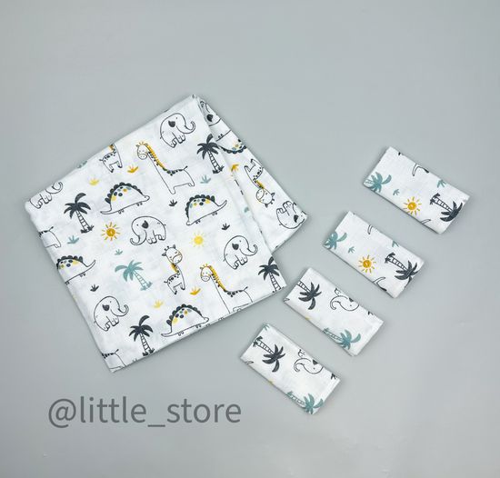 Комплект муслиновый, Африка