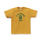 A Bathing Ape Bathing Ape Logo Printed Футболка желтый