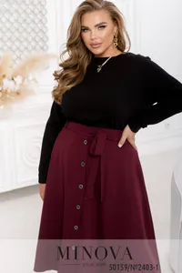 Водолазка 2403-1-черный Minova