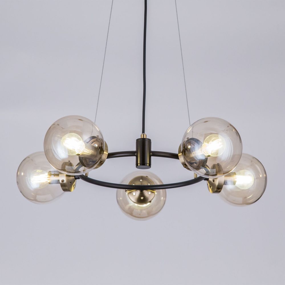 Citilux Планета CL105155 Люстра подвесная Бронза