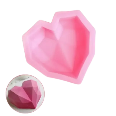 Молд "Сердце", 7,3*7,3