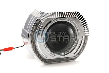Бленда (маска) для линз BMW 2.0 Led (Right Правая) ДХО с функцией притухания 3.0 дюйма, 1шт