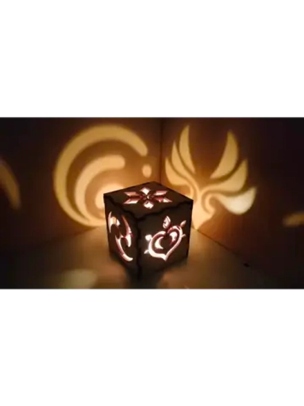 Куб-подсвечник «Геншин импакт» — игра теней