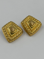 Клипсы с лого Givenchy