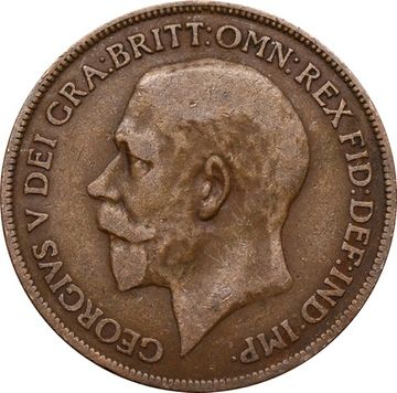 1 пенни 1911-1926 Великобритания