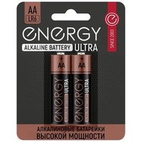 Батарейка алкалиновая Energy Ultra LR6/2B (АА) 104403-SK