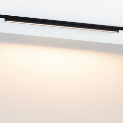 Светильник MAG-MICROCOSM-FLAT-L600-16W Warm3000 (BK, 100 deg, 24V) (Arlight, IP20 Металл, 3 года) 043273