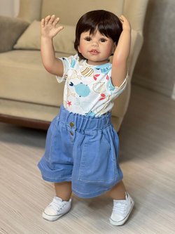 Кукла Реборн ростовая 70см в пакете (FA-251)