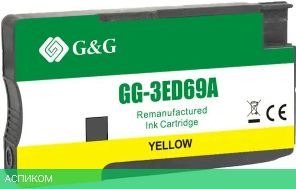 Картридж G&G GG-3ED69A желтый