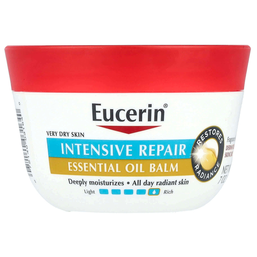 Eucerin, Бальзам с эфирным маслом для интенсивного восстановления, без отдушек, 198 г (7 унций)