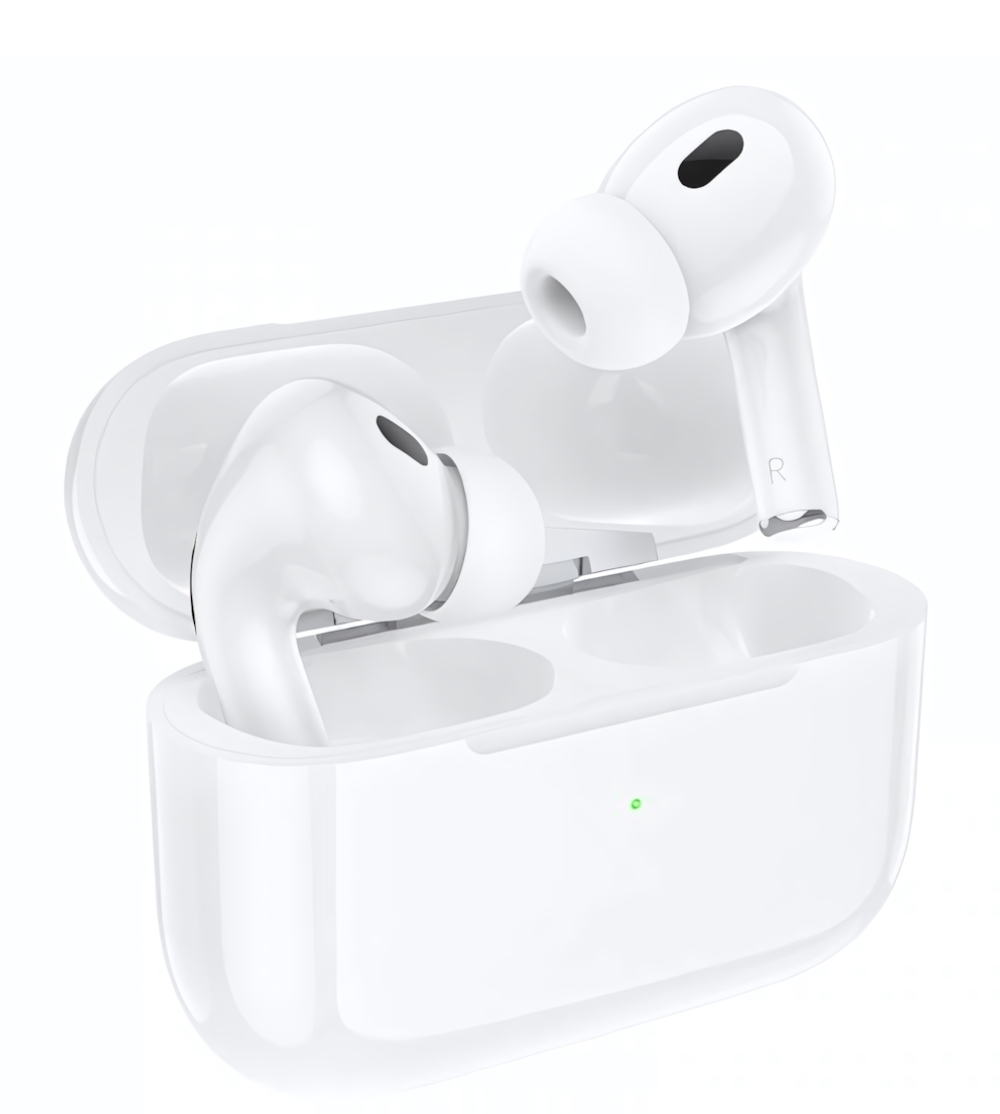 Bluetooth - гарнитура Borofone BW36 ANC, TWS вакуумные, BT5.3, 30/300mAh White