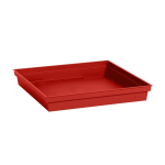 Поддон для цветочного горшка EDA, 32,6х32,6 см, красный