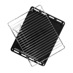 Шкаф духовой газовый с электрическим грилем MAUNFELD EOGC604B