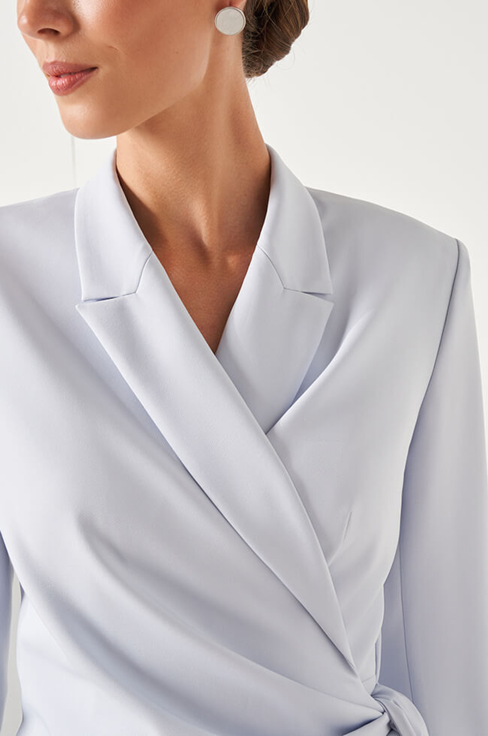 51464 Платье женское (голубой мел)