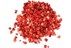 Клубника сублимированная кусочки 1-5 мм 25 гр.