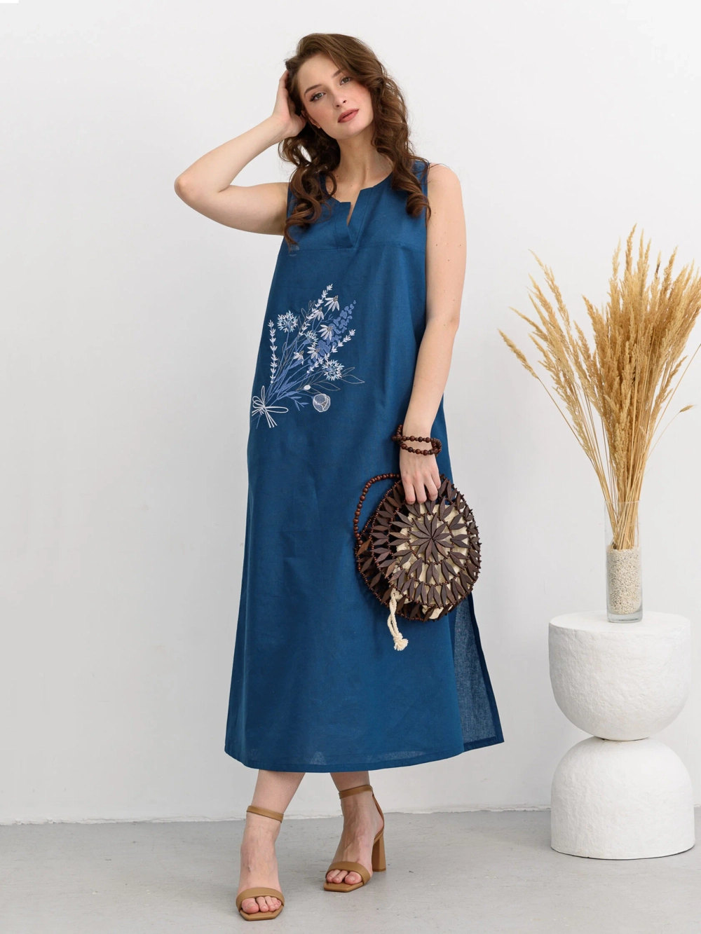 Сарафан женский "Льняное лето"