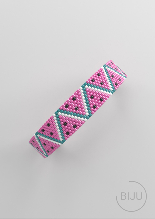 Схема PEYOTE, Схема браслета мозаичное плетение, узор из Miyuki Delica 11/0, файл PDF, №308