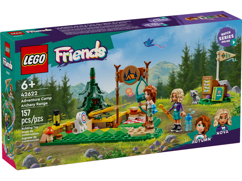 Конструктор LEGO Friends 42622 «Лагерь приключений: стрельба из лука»