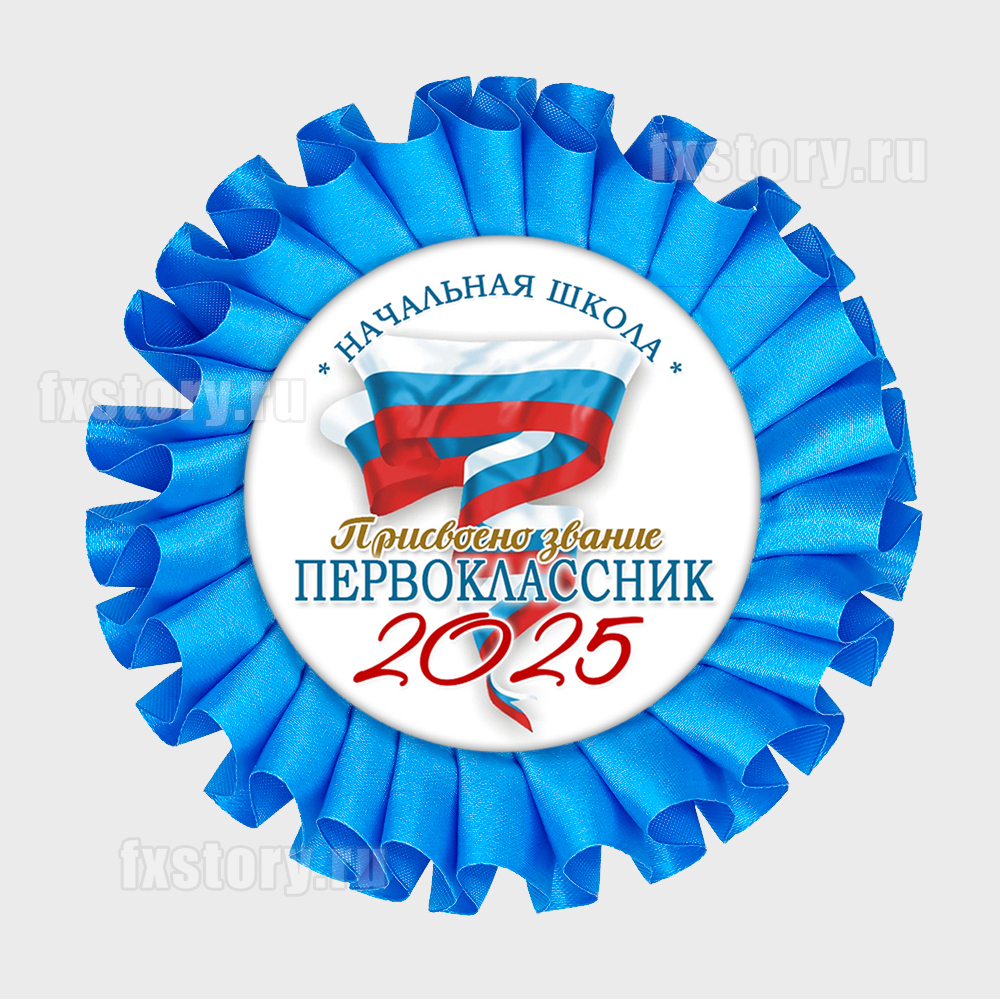 Розетка наградная "Первоклассник" (V16-5). Не именная.