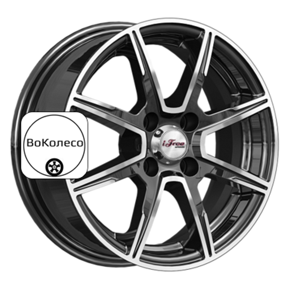 5,5x14/4x100 ET40 D60,1 Майами лайт (КС1029) Блэк Джек iFree