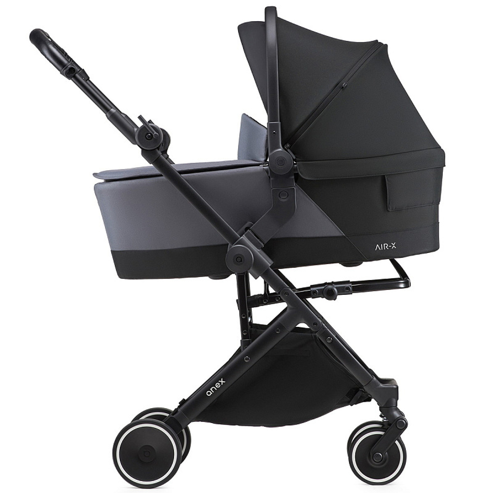 Детская коляска Anex Air-X Travel Cot 2 в 1 woo/black