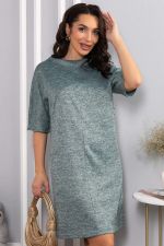 Платье трикотажное Ветта (зеленое) П14599-10М LT Collection (Акция)