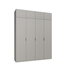 Антресоль на 4 дверный шкаф Париж, серый
