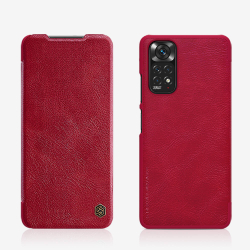 Кожаный чехол-книжка Nillkin Leather Qin для Xiaomi Redmi Note 11S