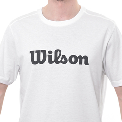 Мужская теннисная футболка Wilson Graphic T-Shirt - белый