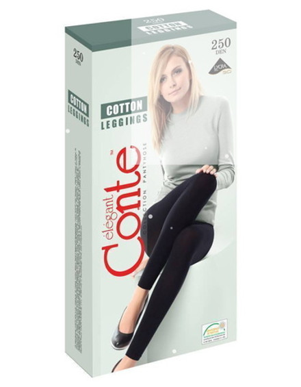 Легинсы женские хлопок "COTTON LEGGINGS" 250Den