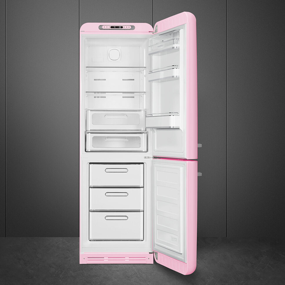 Отдельностоящий двухдверный холодильник Smeg FAB32RPK5