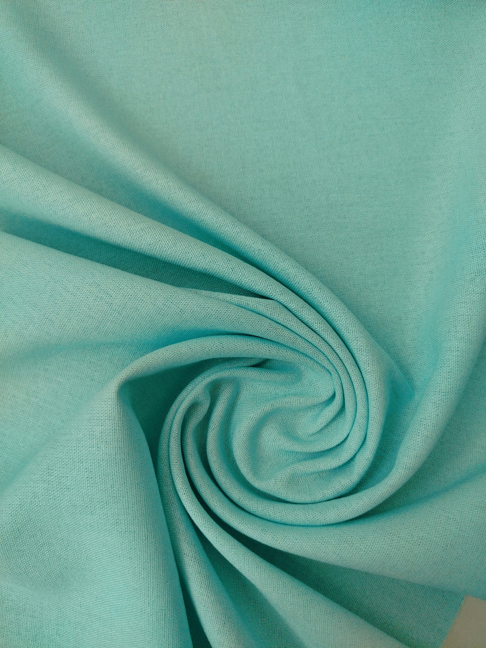 Лен с вискозой ментол