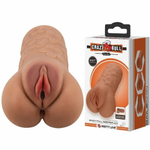 Мастурбатор вагина Scarlet реалистичный загорелый 16 см