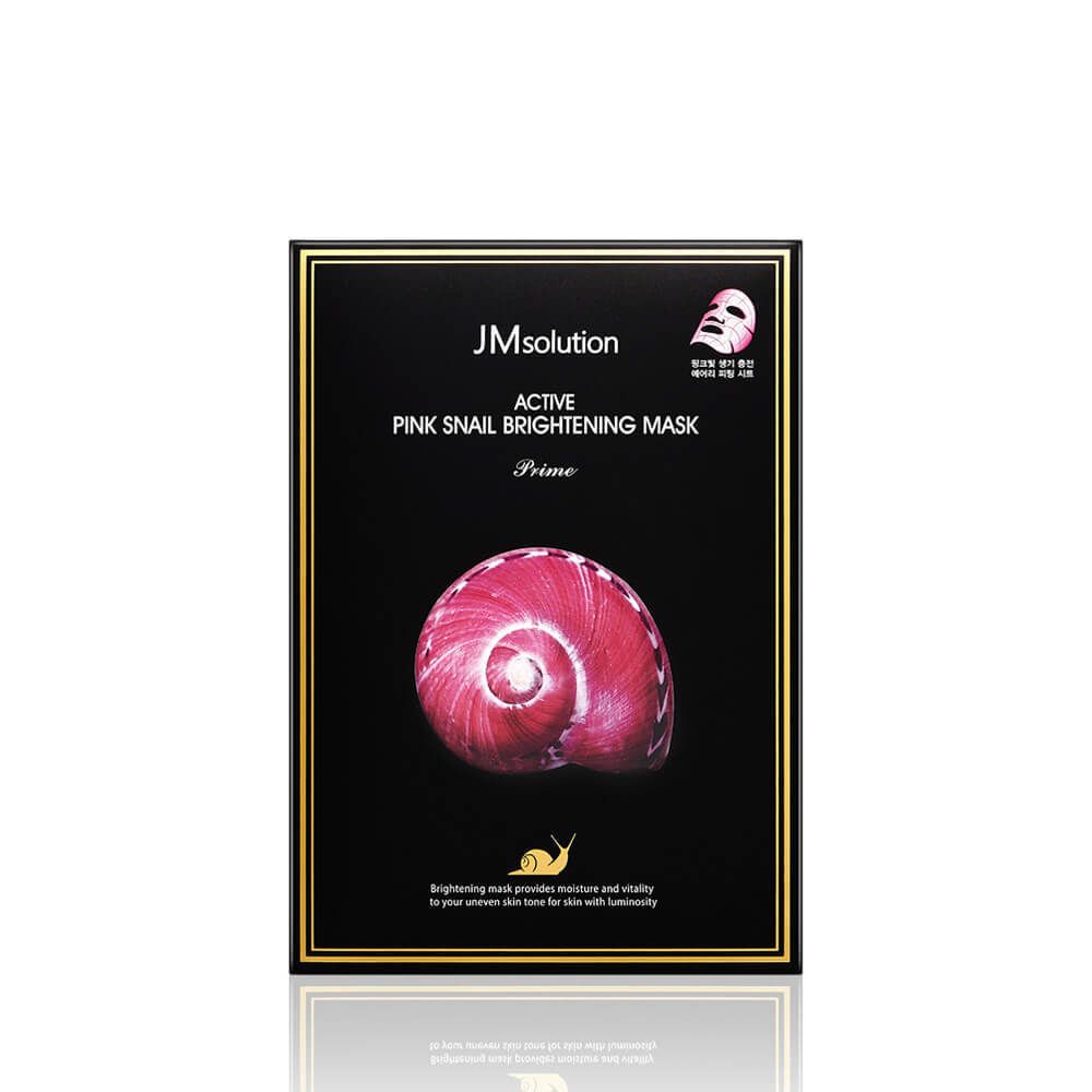 JMsolution Active Pink Snail Brightening Mask Prime 10ea