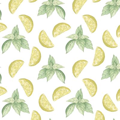 Базилик и лимоны