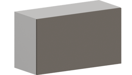 Кухня Модуль ШВГ 809 Белый / Грей Софт