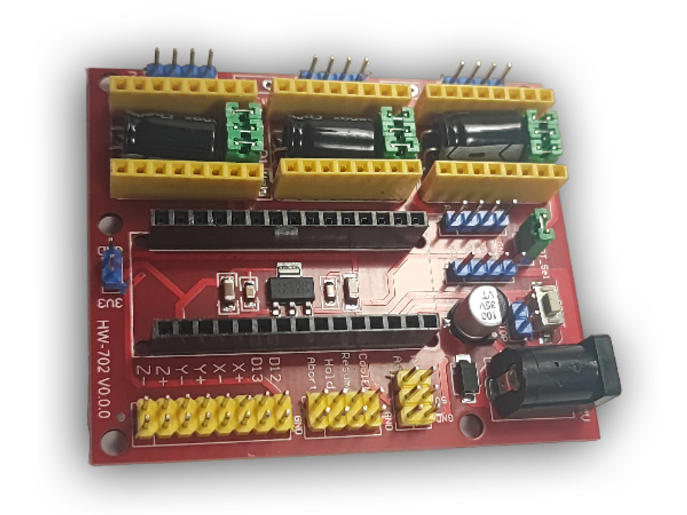 Плата CNC Shield V4 для Arduino Nano