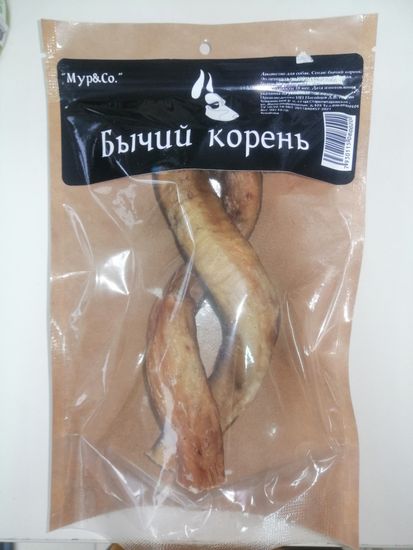 Myp&Co Лакомства для собак Бычий корень Косичка