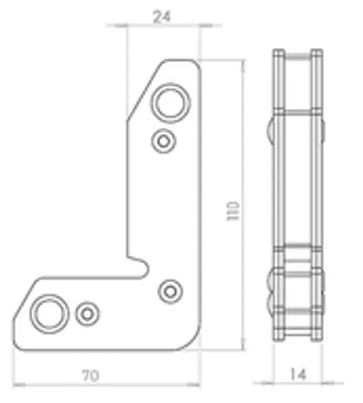 Лепестковый торцевой круг Karnasch Ø50 мм, Р60, CERAMIC QUICK-CHANGE MINI, артикул 12.1050.050.080