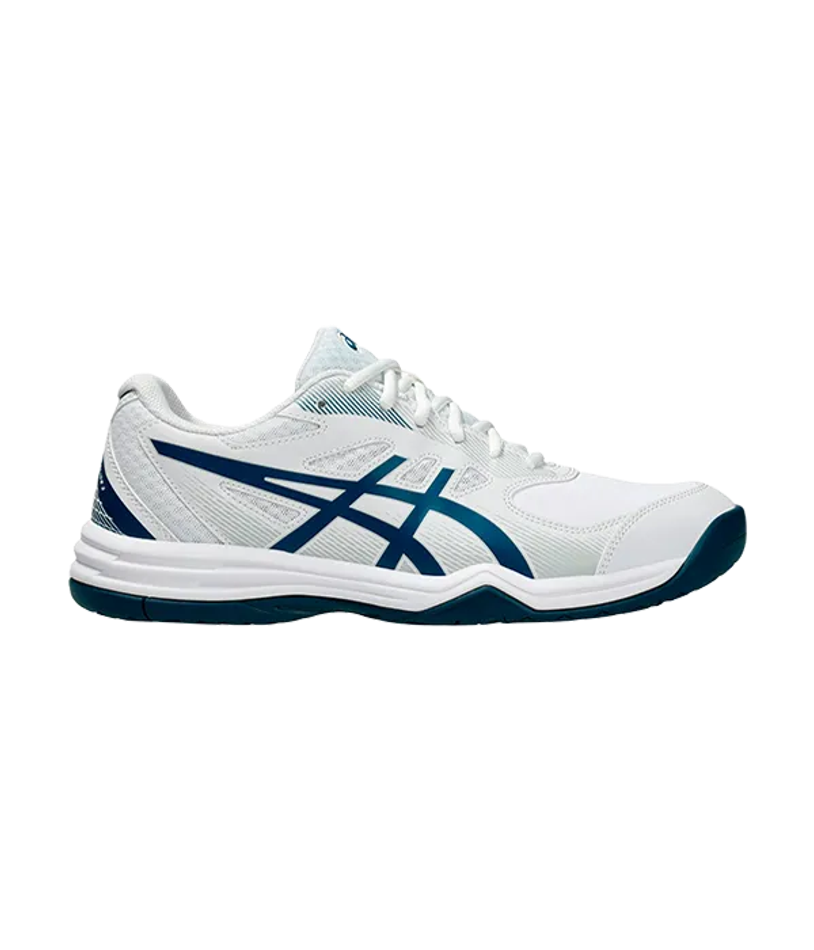 Asics Court Slide 3 Белый-Синие кроссовки Mako
