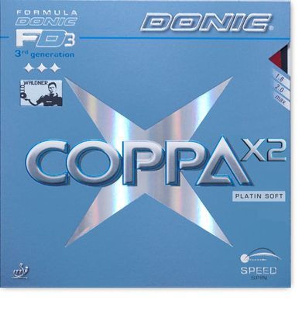 DONIC Coppa X2 Platin Soft