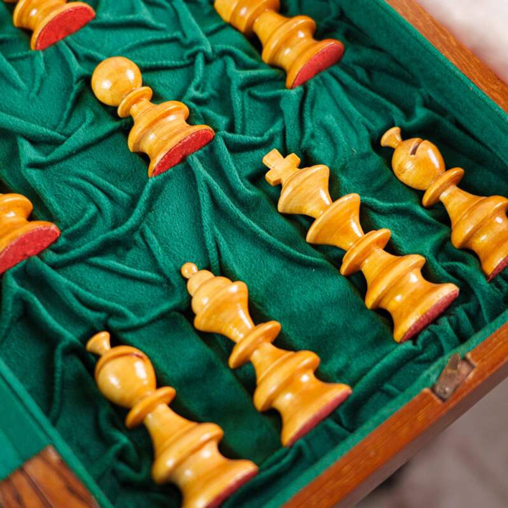 Классический деревянный шахматный набор в стиле Стаунтон (STAUNTON)