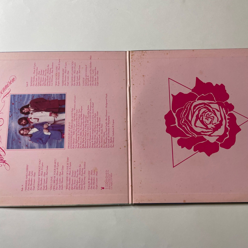 Винтажная виниловая пластинка LP Hamilton, Joe Frank and Reynolds Fallin' In Love (Japan 1975) (No Obi) Playboy Records