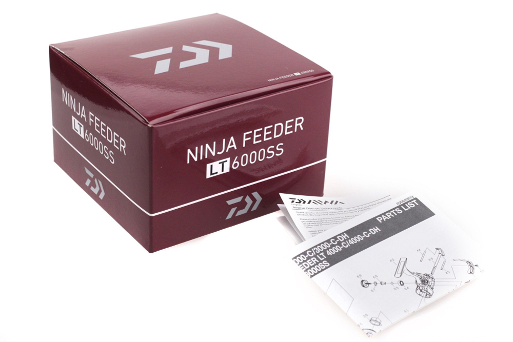 Катушка для рыбалки фидерная безынерционная Daiwa 18 NINJA FEEDER LT6000SS