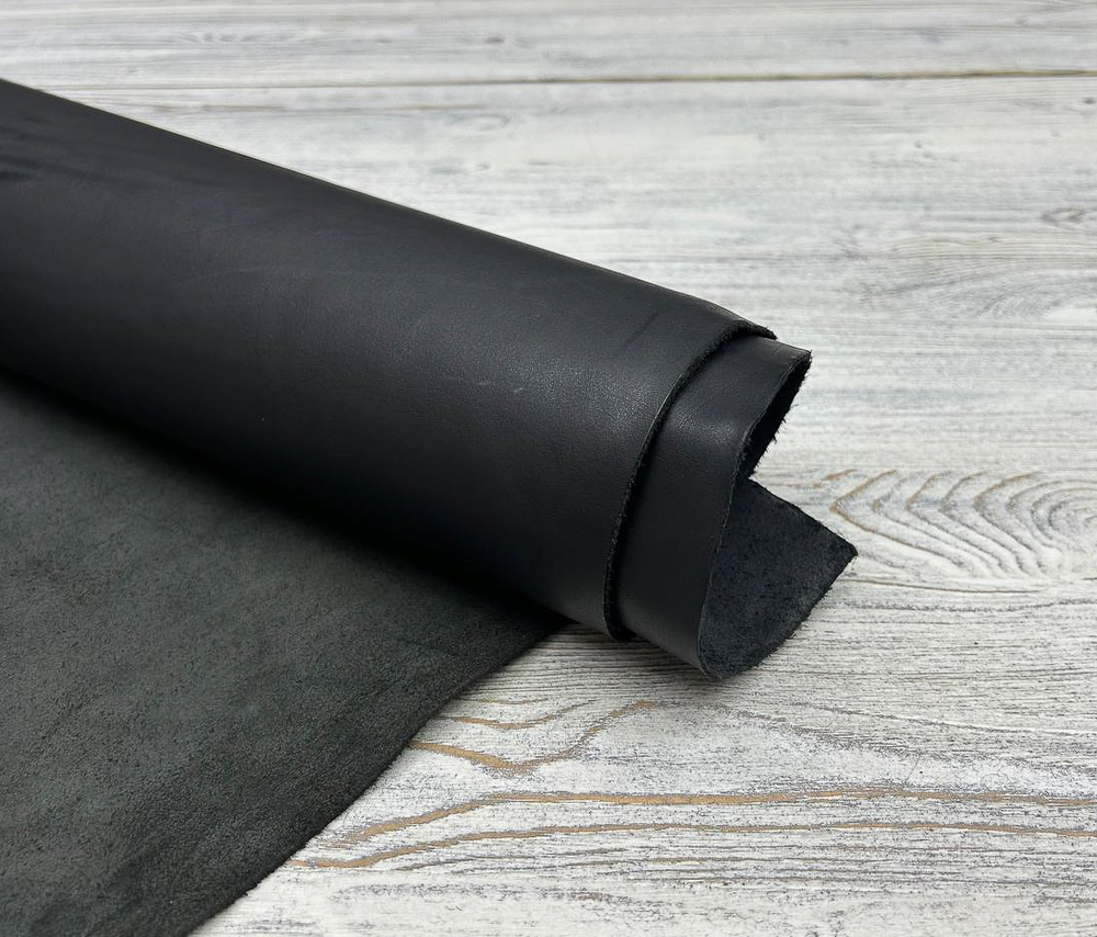 Etrusco Wax Nero Mix (1,3-1,5 мм), цв. Черный, натуральная кожа