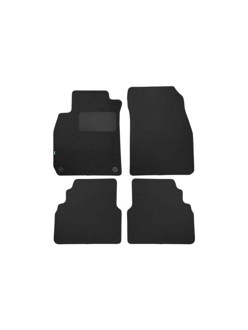 Коврики в салон для SAAB 9-3 АКПП 2002-2008, седан, 4 шт. (текстиль) KLEVER02430101210KH